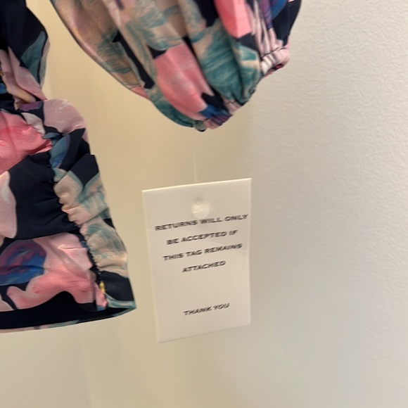 Wyatt Long-Sleeve Printed Mini Dress - Picture 7 of 8